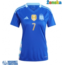 Argentina Rodrigo De Paul #7 Gostujuci Dres za Ženska Copa America 2024 Kratak Rukav